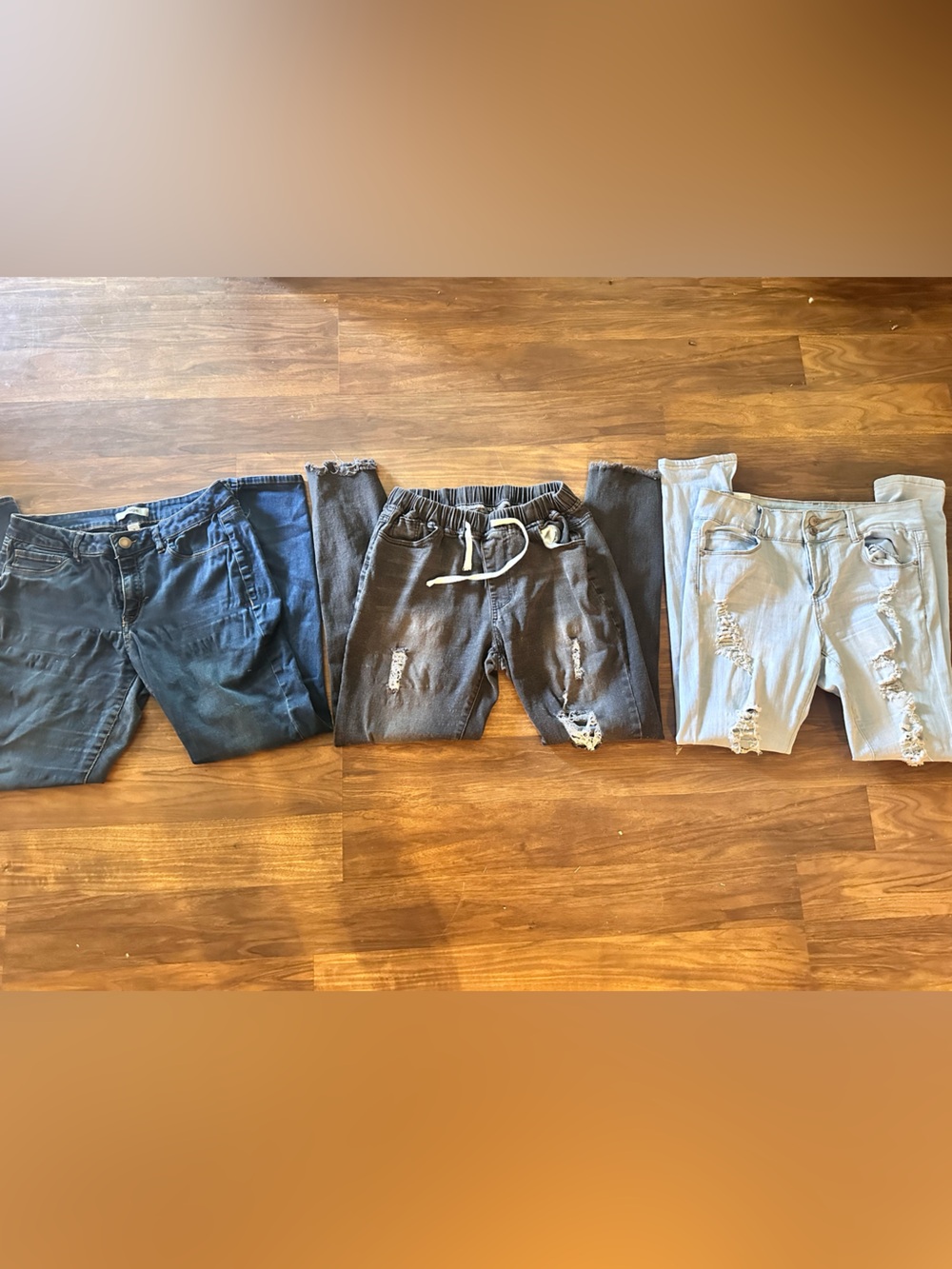 Bundle of 3 denim jeans size 9/10